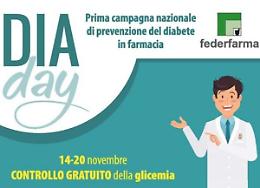 TORINO. Diabete, 520 farmacie Torino aderiscono a DiaDay
