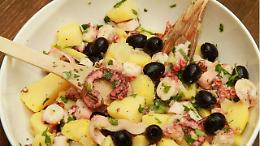 Insalata di Polpo con patate e olive