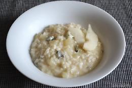 Risotto pere e gorgonzola