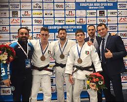 JUDO. Sei medaglie tra Roma e Oberwart in European Open