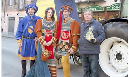 CASTELLAMONTE. Il comandante Falletti è il Re Pignatun 2018