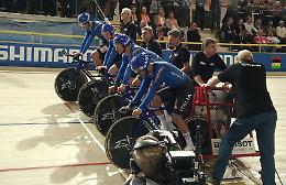 CICLISMO. Tris Italia ai Mondiali su pista, Ganna d'oro