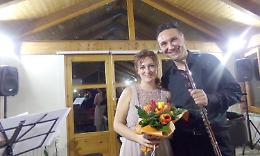 SAN MAURO. Successo per il concerto di Pelliccia e Mainolfi
