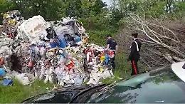 LOMBARDORE. Scarica rifiuti speciali e scappa. Rintracciato e denunciato