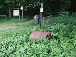 BANCHETTE. Degrado al parco della Roggia Rossa