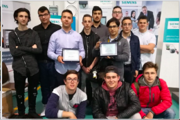 VALPERGA. Gli allievi del C.IA.C “Cinotto” terzi alle Olimpiadi dell’Automazione