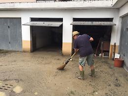 CAVAGNOLO. Esonda il Rio Trincavenna otto case Atc allagate