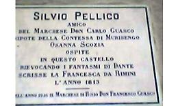 Silvio Pellico dormì nel  Castello di Murisengo