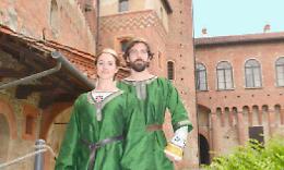 CUORGNE'. Alessandra e Lorenzo, i Reali sul trono del Torneo di Maggio