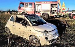 CASTELLAMONTE. Auto esce di strada e si ribalta, 2 morti: le vittime dj e ballerina