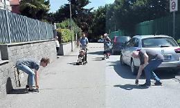 SETTIMO. “Non si riesce ad uscire dal cancello”