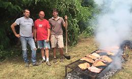 CALUSO. Un successo per il pranzo tra le vigne