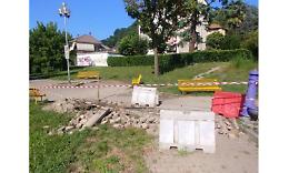 SAN MAURO. Lavori in corso ai parchi di via Costituzione e via Trieste