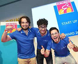 SAN GIORGIO. Creano un pedale luminoso e vincono all'Eurobike in Germania