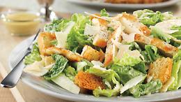 Caesar salad con vernaccia di San Giminiano