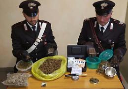 SCARMAGNO. Trovato con oltre 1kg di droga, arrestato