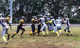 FOOTBALL AMERICANO. I Blitz Balangero non stoppano i Seamen Milano