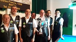 BILIARDO. Borgonuovo alle Finali Nazionali del Campionato a Squadre di Eccellenza