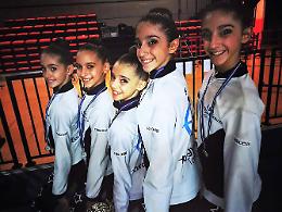 GINNASTICA RITMICA. Strepitoso argento per Eurogymnica Torino Cascella