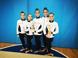 GINNASTICA RITMICA. Ennesimo titolo regionale per le talentuose ginnaste di Eurogymnica