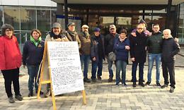 CHIVASSO. Il nuovo ospedale già vecchio? Flash mob degli ambientalisti