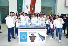 SPORT. Inaugurata la mostra "La Fiamma che Unisce. Le Fiaccole Olimpiche, da Berlino 1936 a Rio de Janeiro 2016"