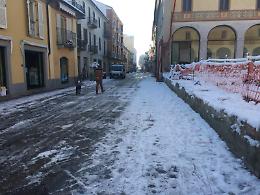 CHIVASSO. Nevica e siamo sempre daccapo. Occhio che nei prossimi giorni si ricomincia...