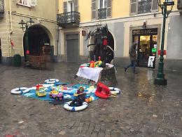 CHIVASSO. Multa in arrivo per la manifestazione "L'Italia che resiste". Un'altra "vittima" del nuovo regolamento...