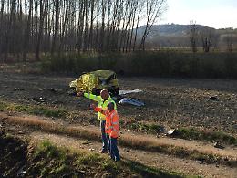 VAL DI CHY. Incidente sul raccordo Ivrea-Santhià, identificata vittima