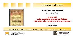 IVREA. Alda Rossebastiano incontra gli studenti del Liceo Botta