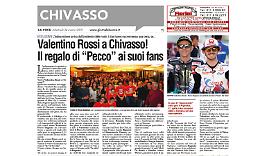 CHIVASSO. Scoppia la Vale-mania in città. Ma è solo un pesce d’aprile...