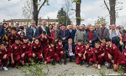 CRESCENTINO. Inaugurato il monumento dedicato al Grande Torino