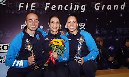 SCHERMA. A Shanghai è grande Italia nel Grand Prix FIE di fioretto maschile e femminile