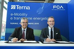 TORINO. Auto: Fca con Terna su elettrico, al via sperimentazione