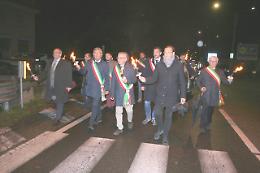 CHIVASSO. Ricordando la caduta del ponte insieme ai Vigili del Fuoco
