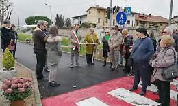 LAMPORO. Il nuovo viale che porta al cimitero intitolato a Don Francesco Ottavis