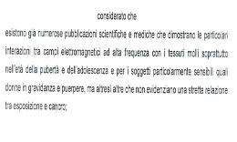 CASTIGLIONE. “Quando il sindaco Lovera scriveva che il wifi fa venire il cancro...”