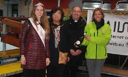 CALUSO. Inaugurata la pista di pattinaggio 2019