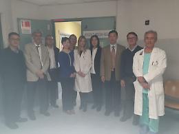 IVREA. Delegazione cinese del BEE (Bureau of Ecology and Environment) in ospedale