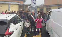 BOLLENGO. Inaugurata la stazione di ricarica per le auto elettriche