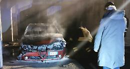 VENARIA. Brucia un’auto negli spogliatoi del Don Mosso
