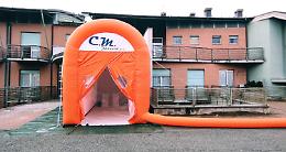 SETTIMO. La Rsa di via Vercelli inaugura  la sua “stanza degli abbracci”