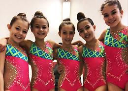 GINNASTICA RITMICA. Belle medaglie per Eurogymnica nella Winter Cup