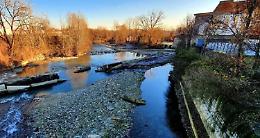 VENARIA. Riapre il cantiere sul torrente Ceronda.  Che sia la volta buona...
