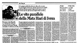 Da Walter Biot alla Mata Hari di Ivrea. Correva il 1990