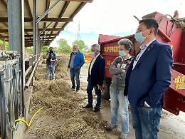 Il Canavese devastato dai cinghiali. La visita dell&rsquo;assessore Protopapa