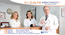 I Centri Acustici Abbatangelo vi aspettano per una Consulenza Gratuita del Vostro udito