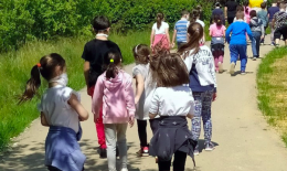 FIANO. Il "miglio al giorno intorno alla scuola" diventa buona pratica nazionale