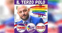 PARELLA. Davide Betti candidato sindaco  a Torino per il Partito Gay