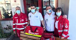 SETTIMO TORINESE. Lo zaino “sanitario” della CRI per Con-Tatto
